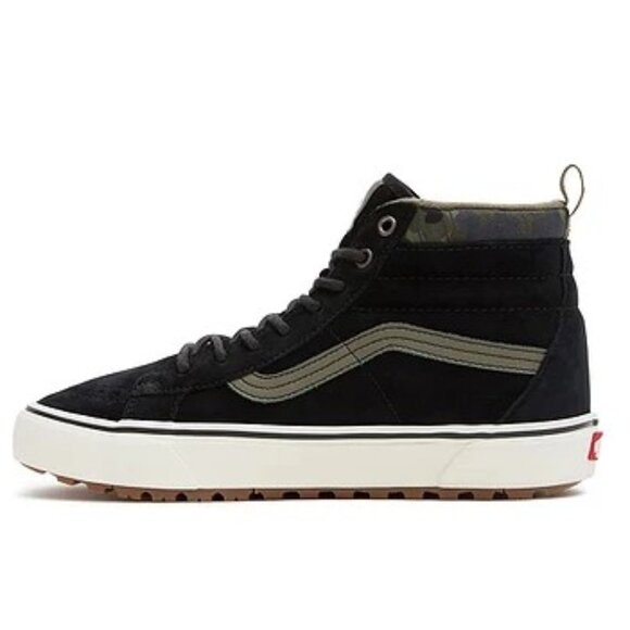 VANS Sk8-Hi MTE-1  waterproof Rain Camo Black/Marshmallow lace up sh… main image 6